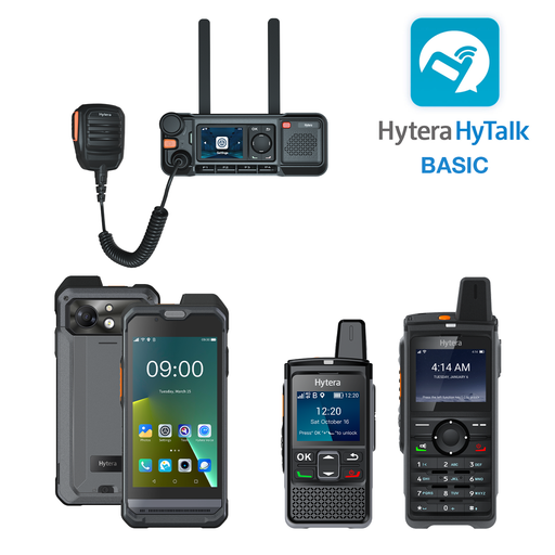 Hytera HyTalk BASIC Cloud PoC Radio & Body Camera Solution - 12 Month Device Subscription