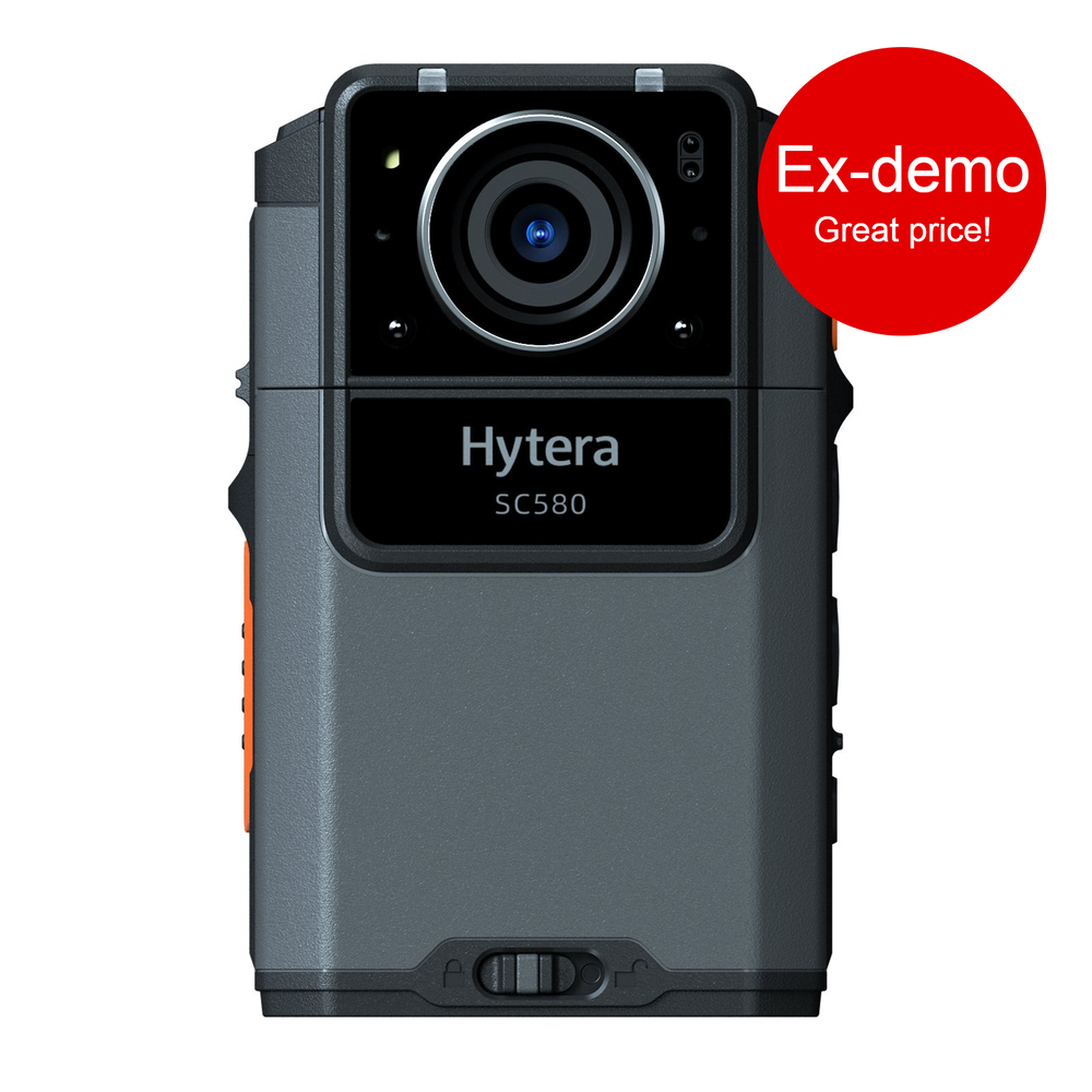 Hytera SC580 4G Body Camera 32GB with Infrared Night Vision - Ex-demo