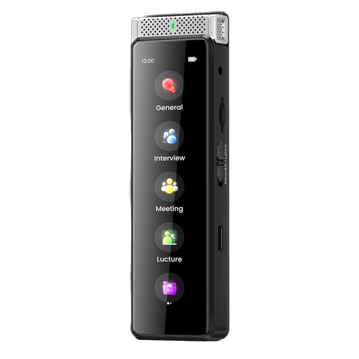 Speak-IT R1 Digital Voice Recorder with built-in Speech to Text 72GB & Password Protection