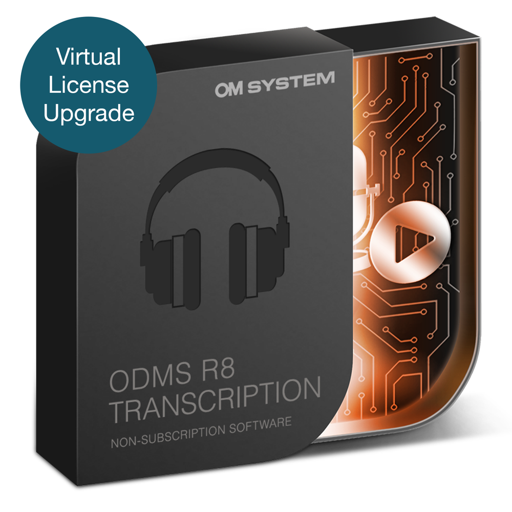 OM SYSTEM ODMS R7 to R8 Transcription Module Upgrade (Virtual License)