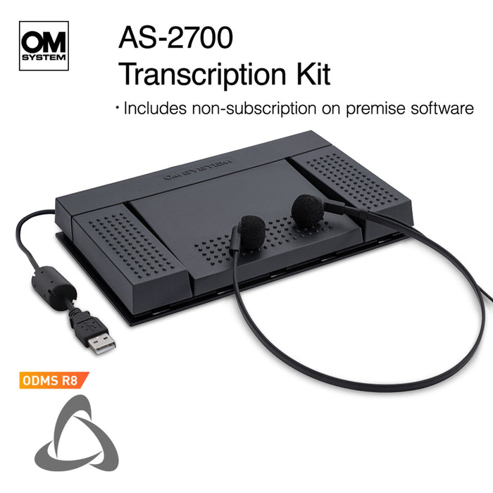 OM SYSTEM DS-2700 & AS-2700 Starter Kit (inc. ODMS R8)