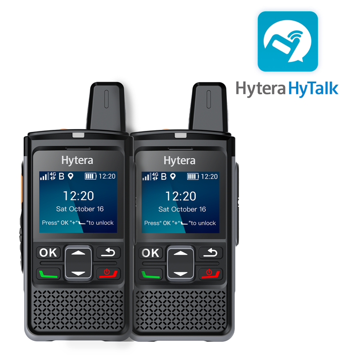 Hytera PNC360S 2-Device PoC Starter Pack with 1-year HyTalk Cloud Voice (Basic)