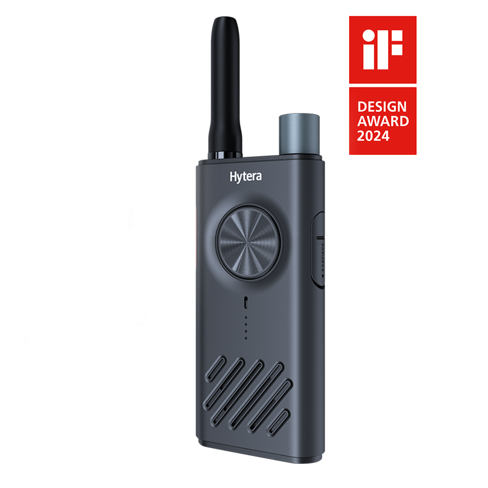 Hytera S1 License-Free Business Two-Way Radio (Metallic Grey)