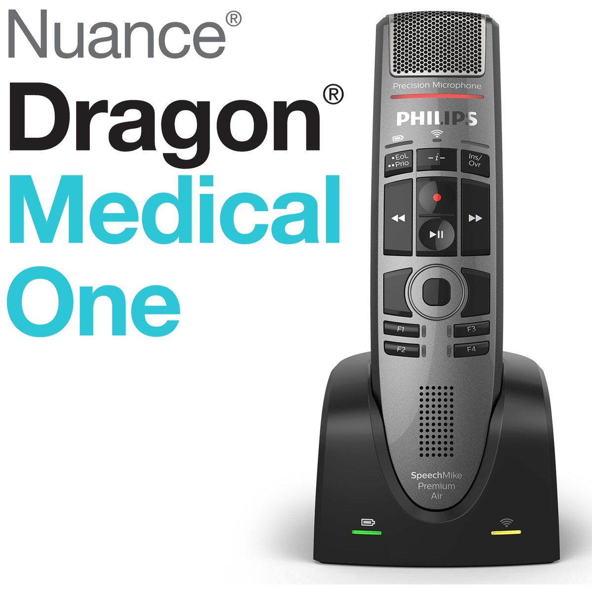 Philips SMP4000 SpeechMike Premium with Nuance Dragon